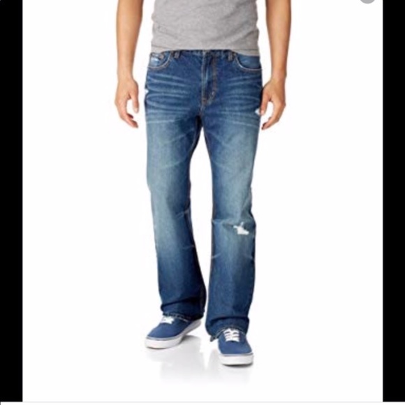 Aeropostle Men's Driggs Slim Bootcut Jeans - Picture 10 of 10